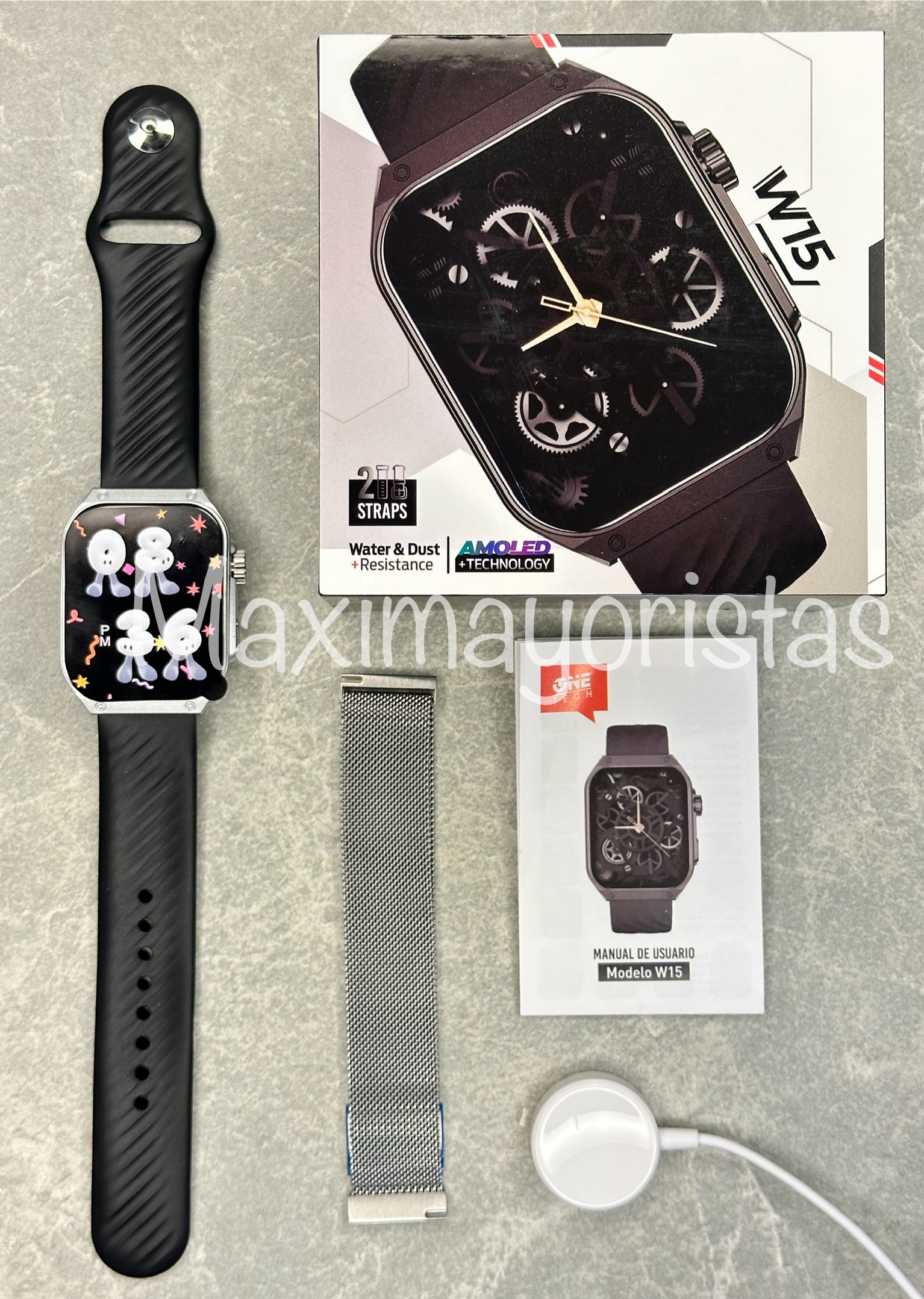 Miniatura 1 de Reloj smartwatch ONETECH W15 sumergible