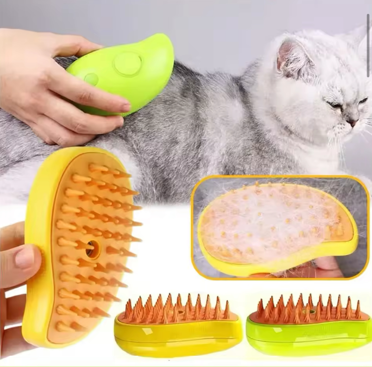 Miniatura 7 de CEPILLO MASCOTA VAPOR 2 EN 1