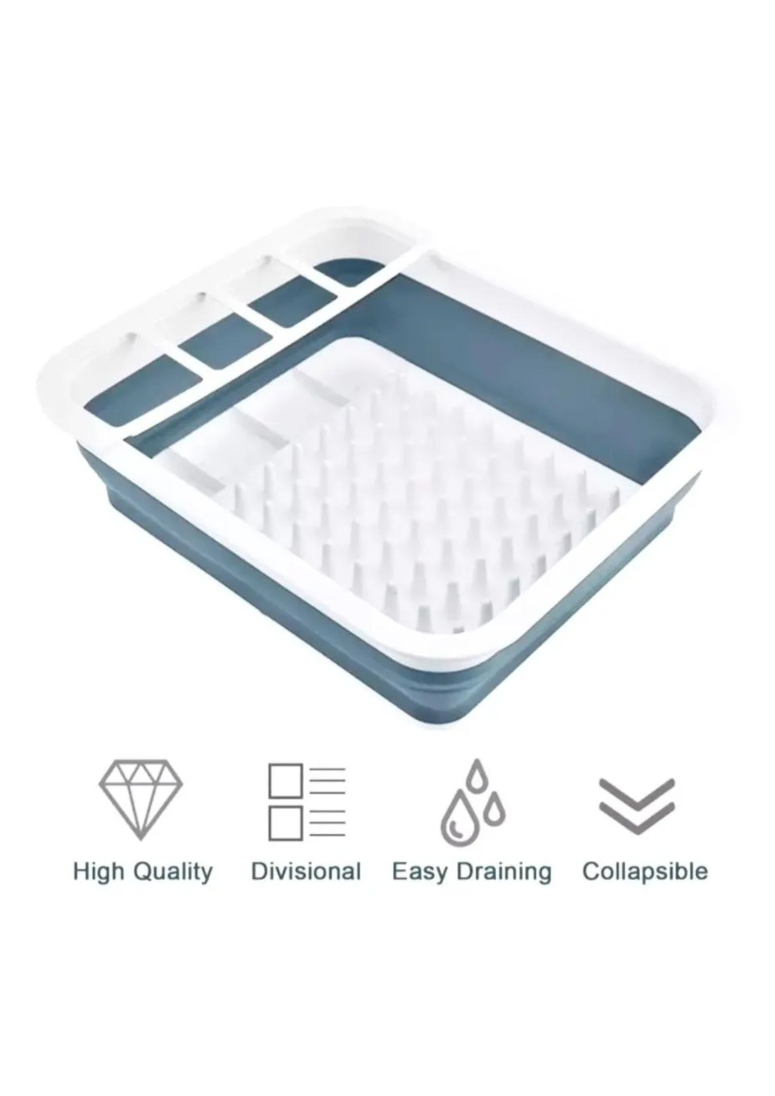 Miniatura 2 de Escurridor De Platos Plegable Secaplatos