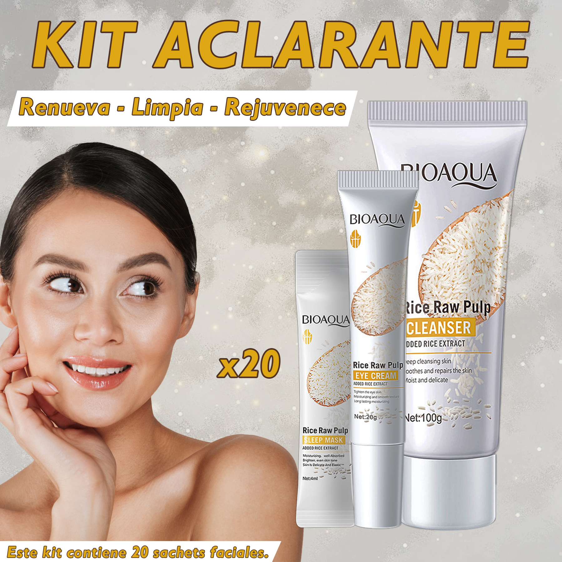 Miniatura 1 de COMBO REPARADOR ARROZ