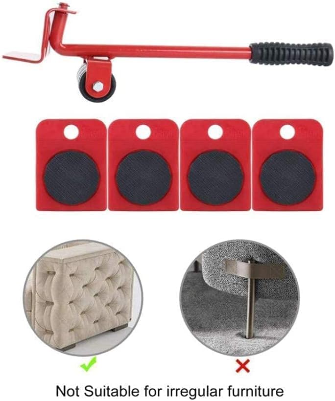 Miniatura 3 de Kit Gato Elevador Deslizamiento Muebles