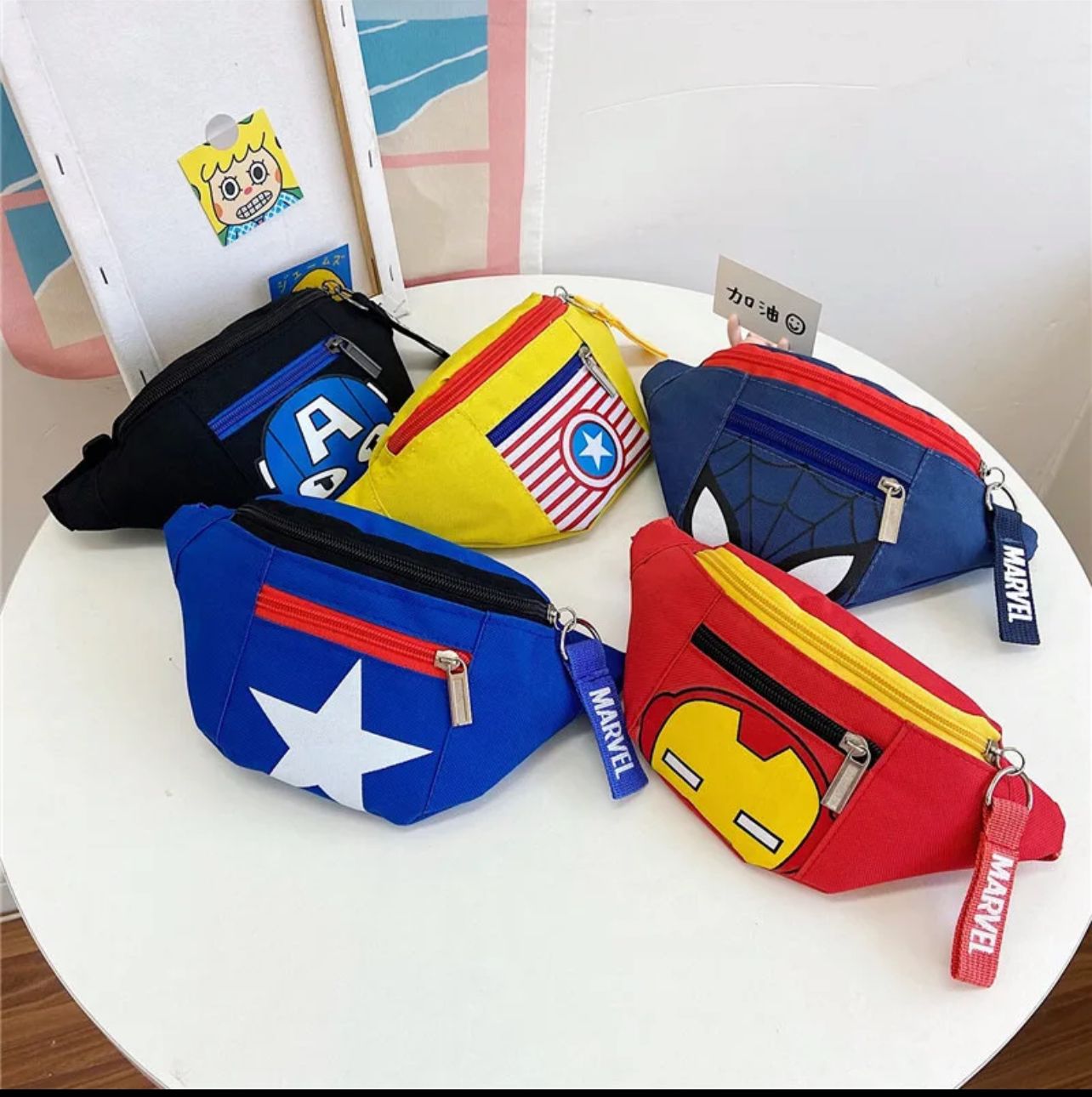 CANGURO NIÑOS SUPER HEROES