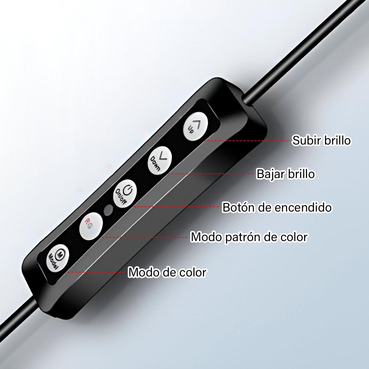 Miniatura 4 de Aro De Luz 33cm Efectos RGB Flash MJ33