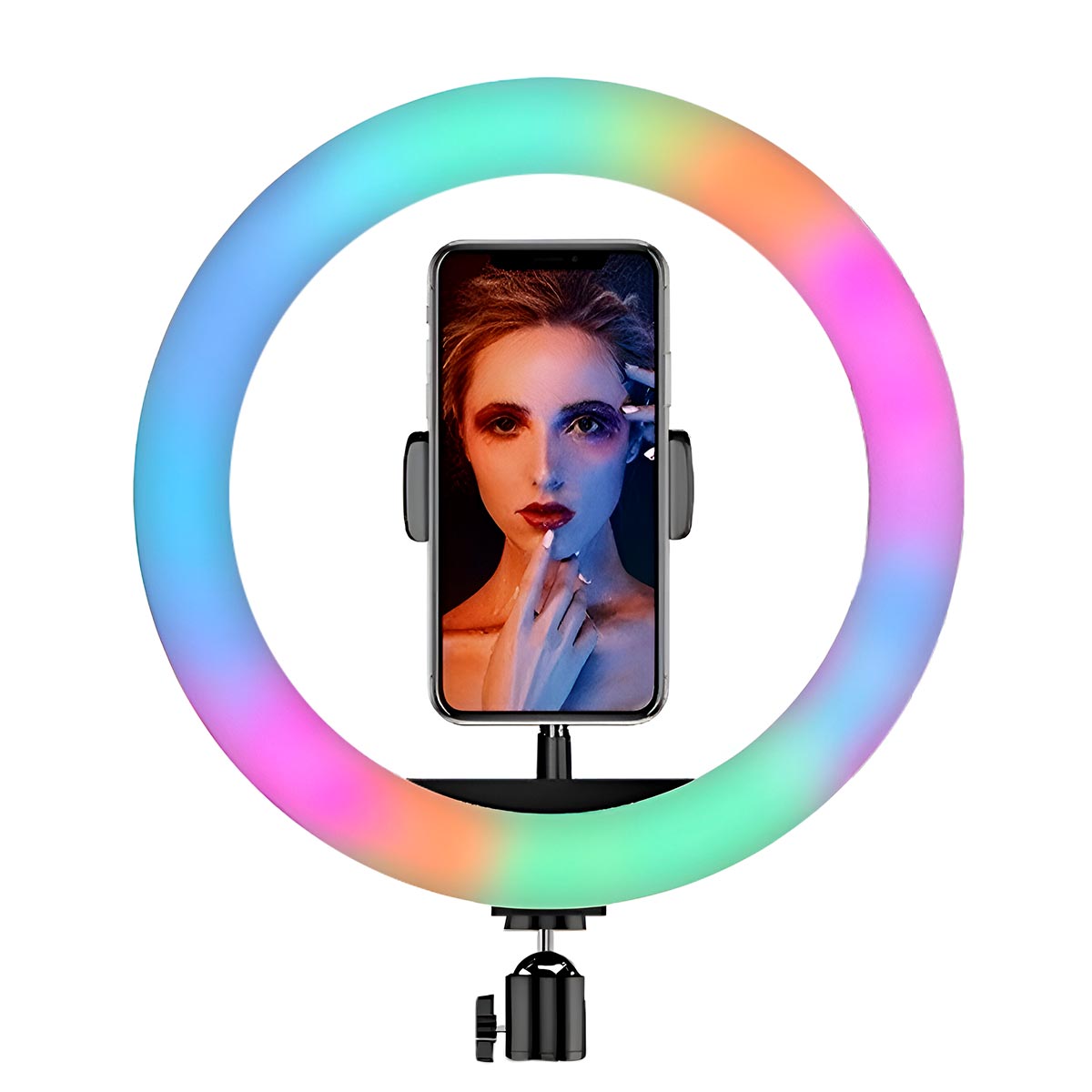 Miniatura 7 de Aro De Luz 33cm Efectos RGB Flash MJ33