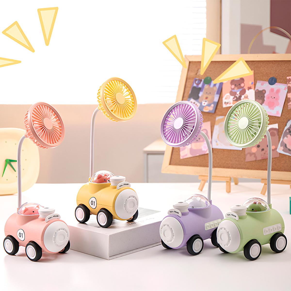 Mini Ventilador de Escritorio 1-2021