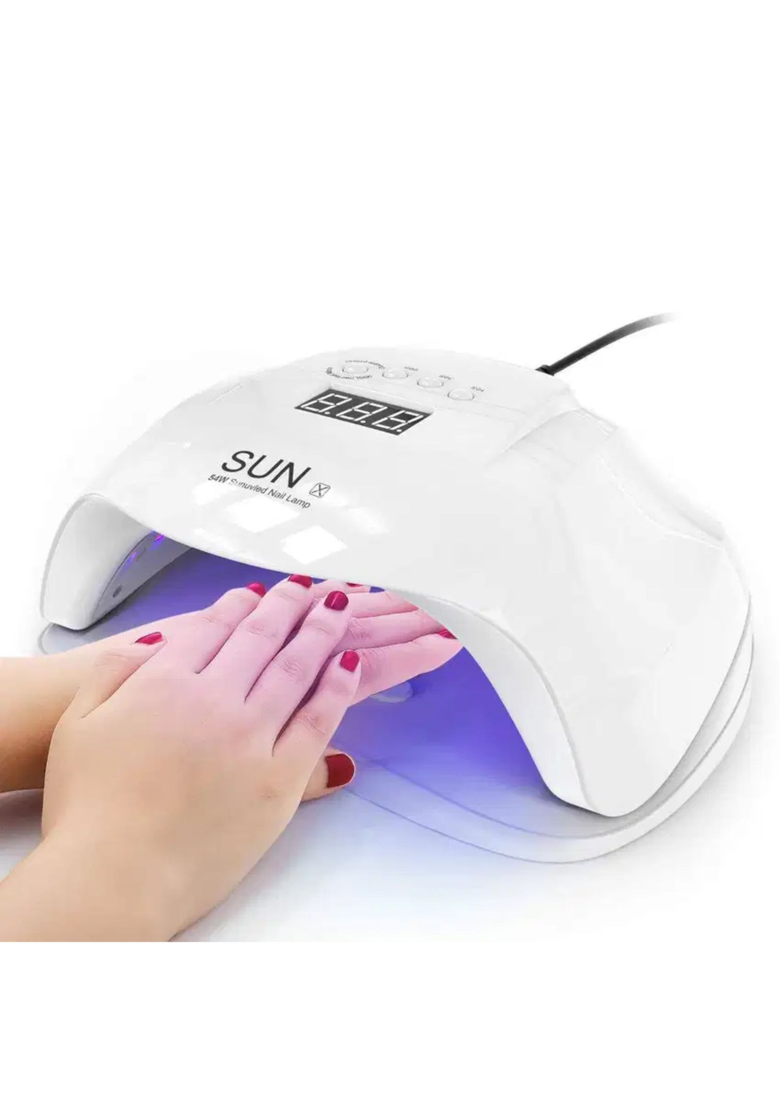 Lampara Led Secador De Uñas Uv Lead 54w