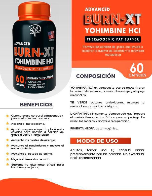 Burn-XT x 60capsulas