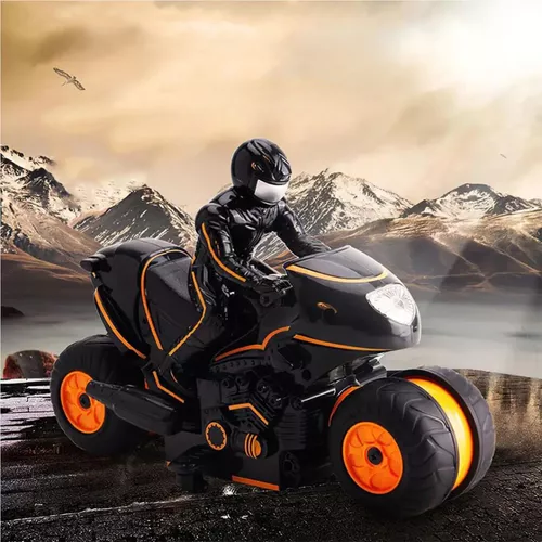 Vista 6 de Moto Control Remoto Acrobacias De Alta V