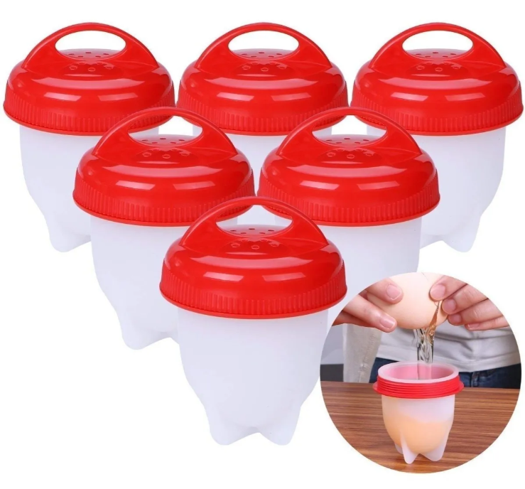 Molde de huevo de silicona