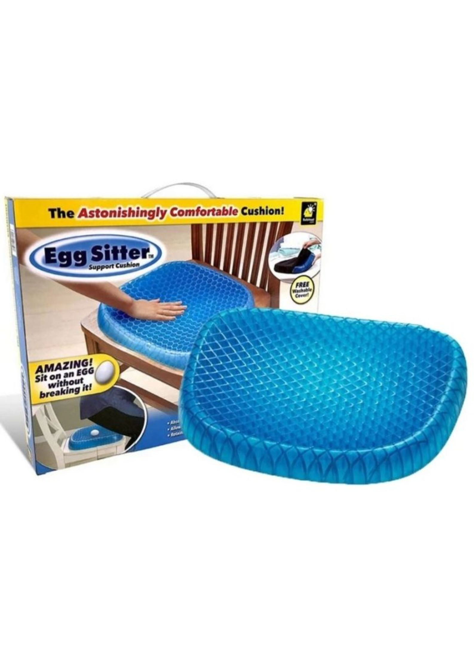 Cojin Silicona Gel Flexible + Funda Prot