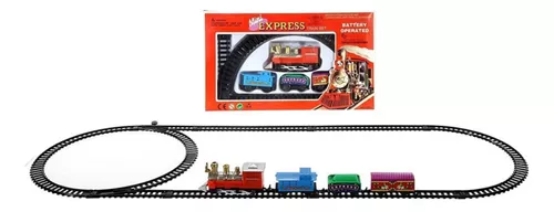 Miniatura 2 de Tren Mini Pista Locomotora Para Niños