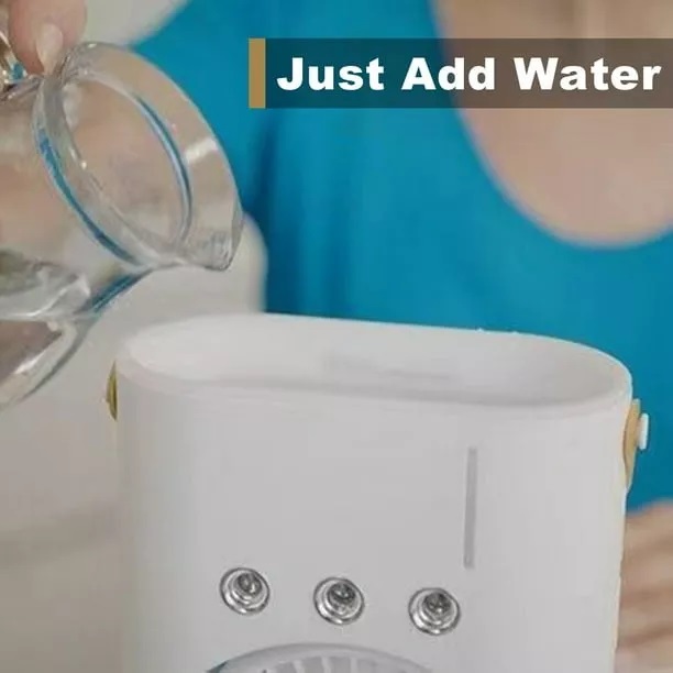 Ventilador Doble De Torre Humidificador