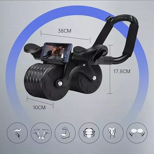 Miniatura 6 de RODILLO ABDOMINAL REBOTE AUTOMATICO