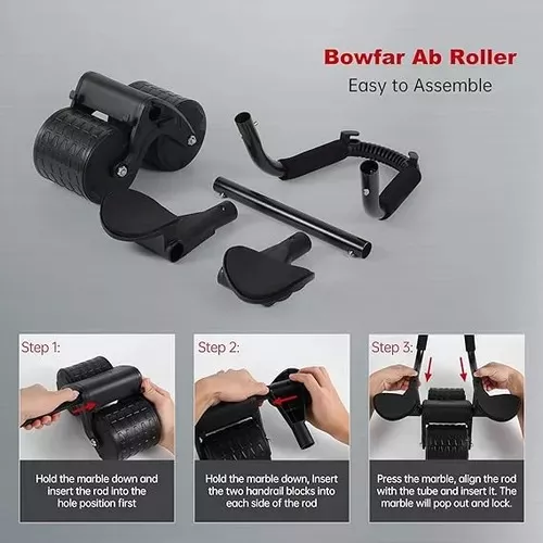 Miniatura 3 de RODILLO ABDOMINAL REBOTE AUTOMATICO