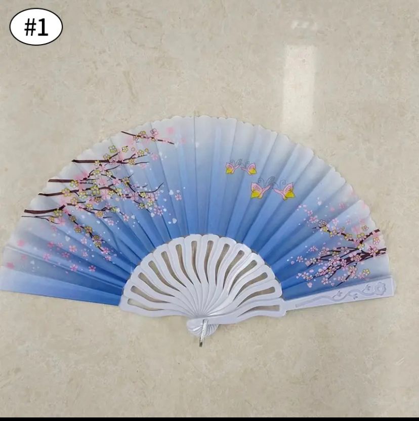 Abanico Estampado X Unidad