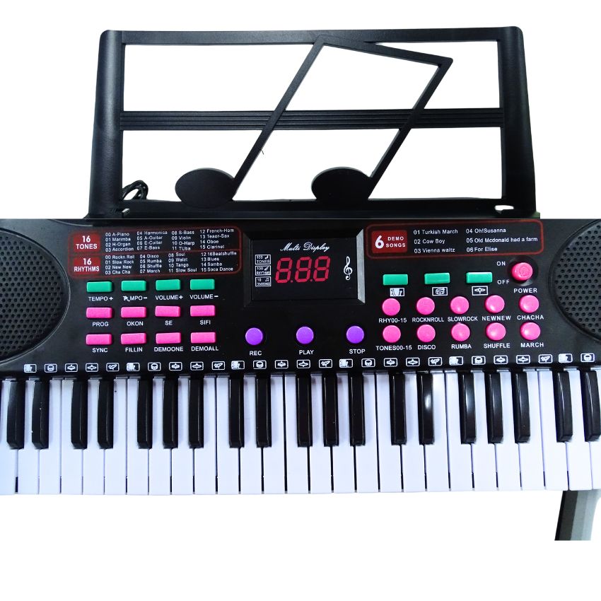 Miniatura 3 de Piano Organeta Teclado Electrónico 61