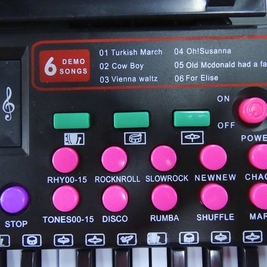 Miniatura 6 de Piano Organeta Teclado Electrónico 61