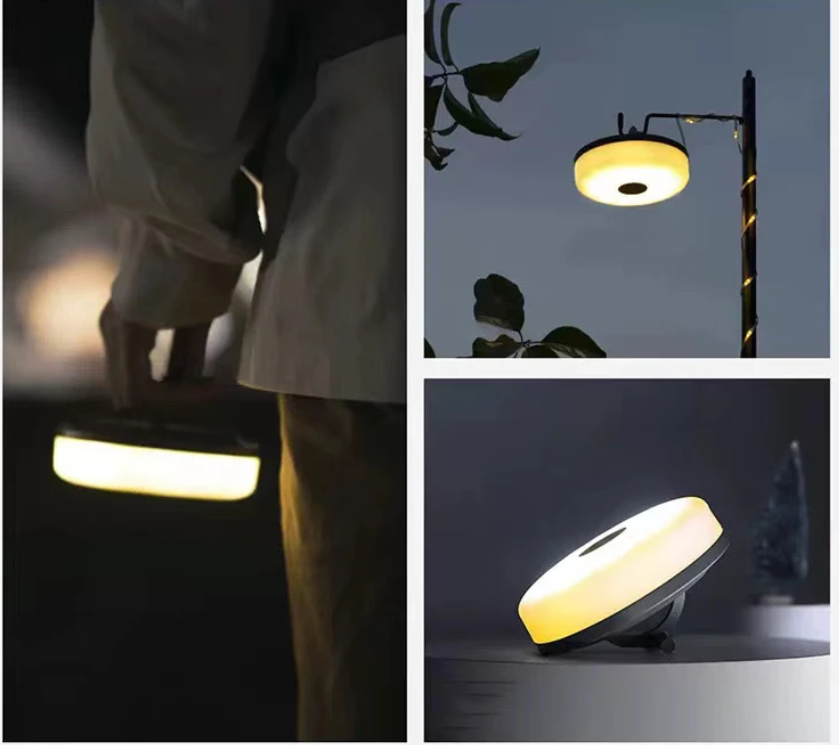 LAMPARA CAMPING SOLAR MULTIFUNCIONES