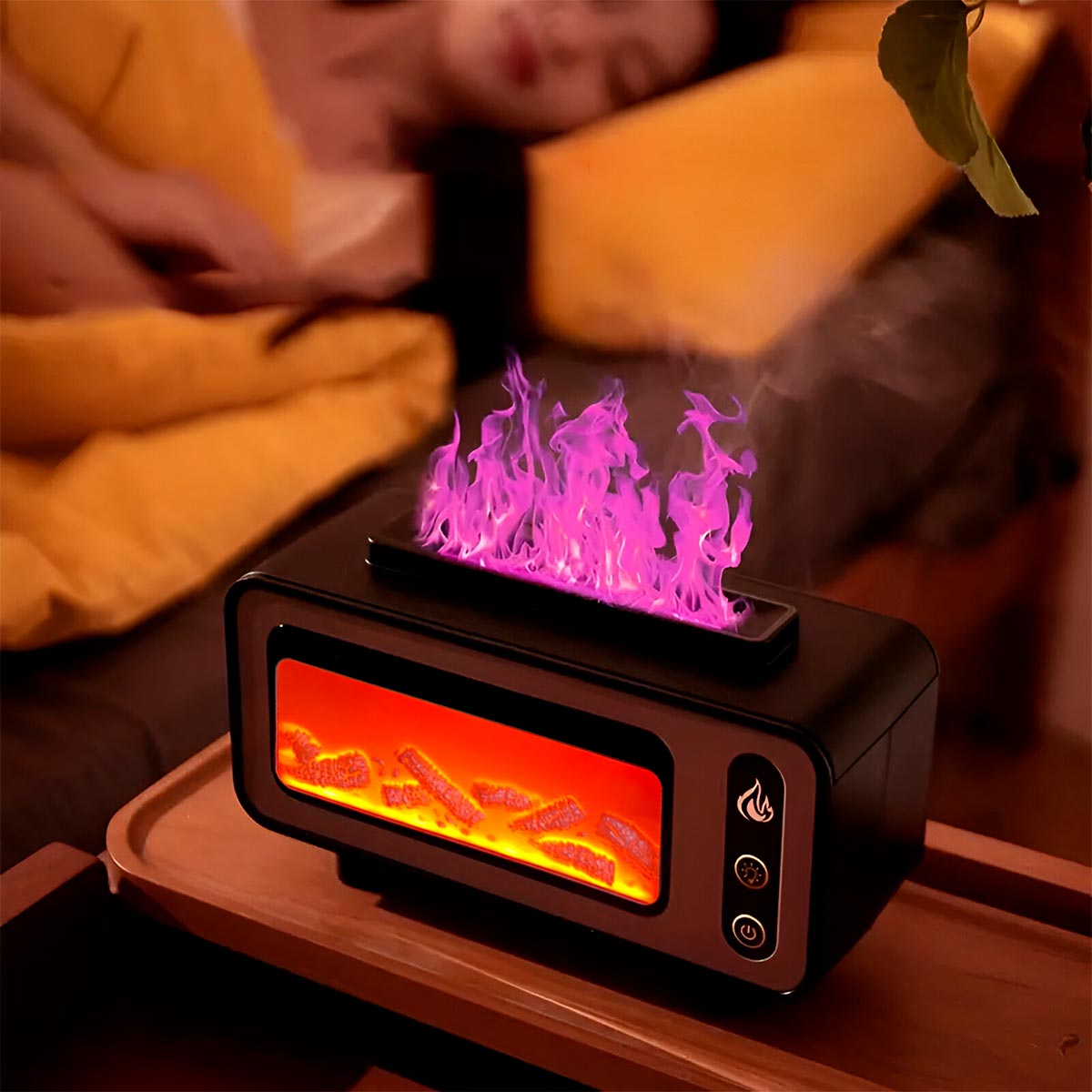 Miniatura 2 de Humidificador Chimenea LED LA-0646