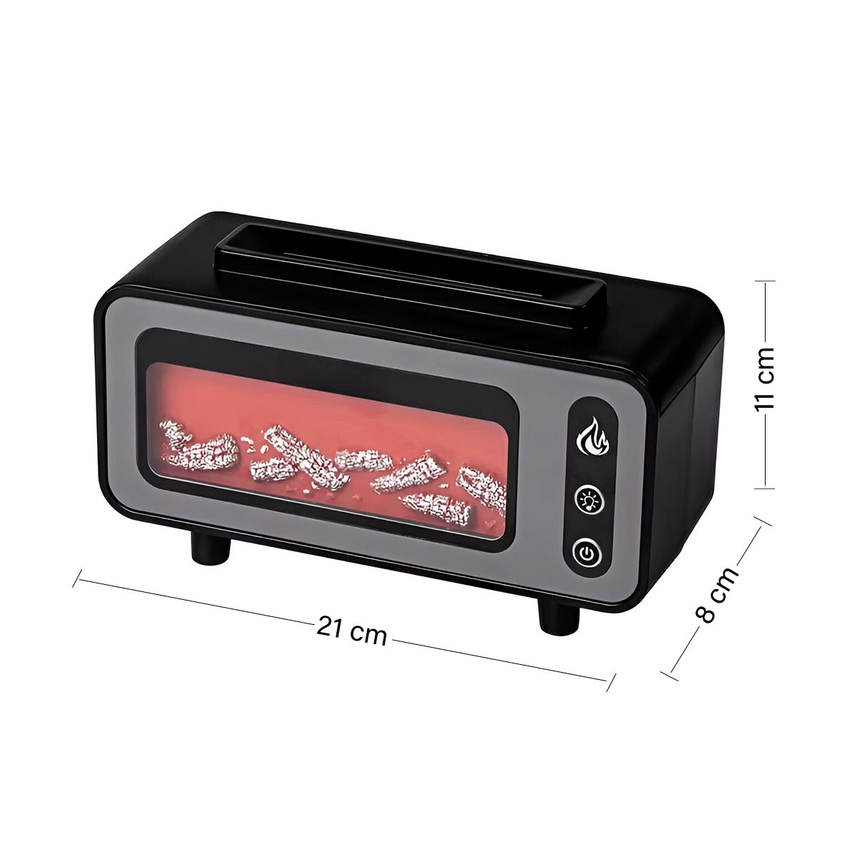 Miniatura 3 de Humidificador Chimenea LED LA-0646