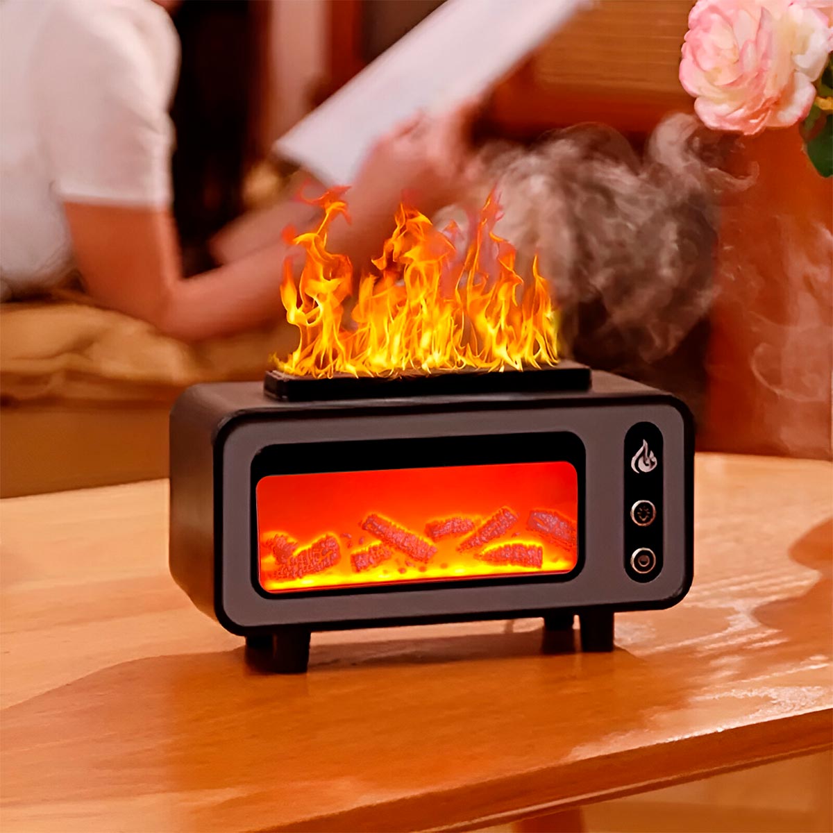 Miniatura 4 de Humidificador Chimenea LED LA-0646