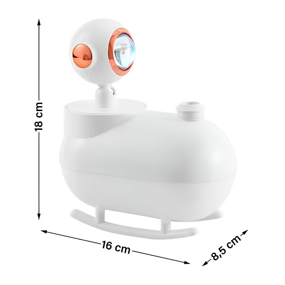 Humidificador Submarino LED WT-004