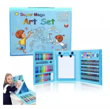 Vista 2 de SET DE ARTE 208 PIEZAS