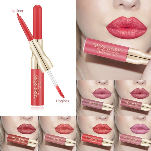 LABIAL DOBLE MISS ROSE  x3 BIOTEZ