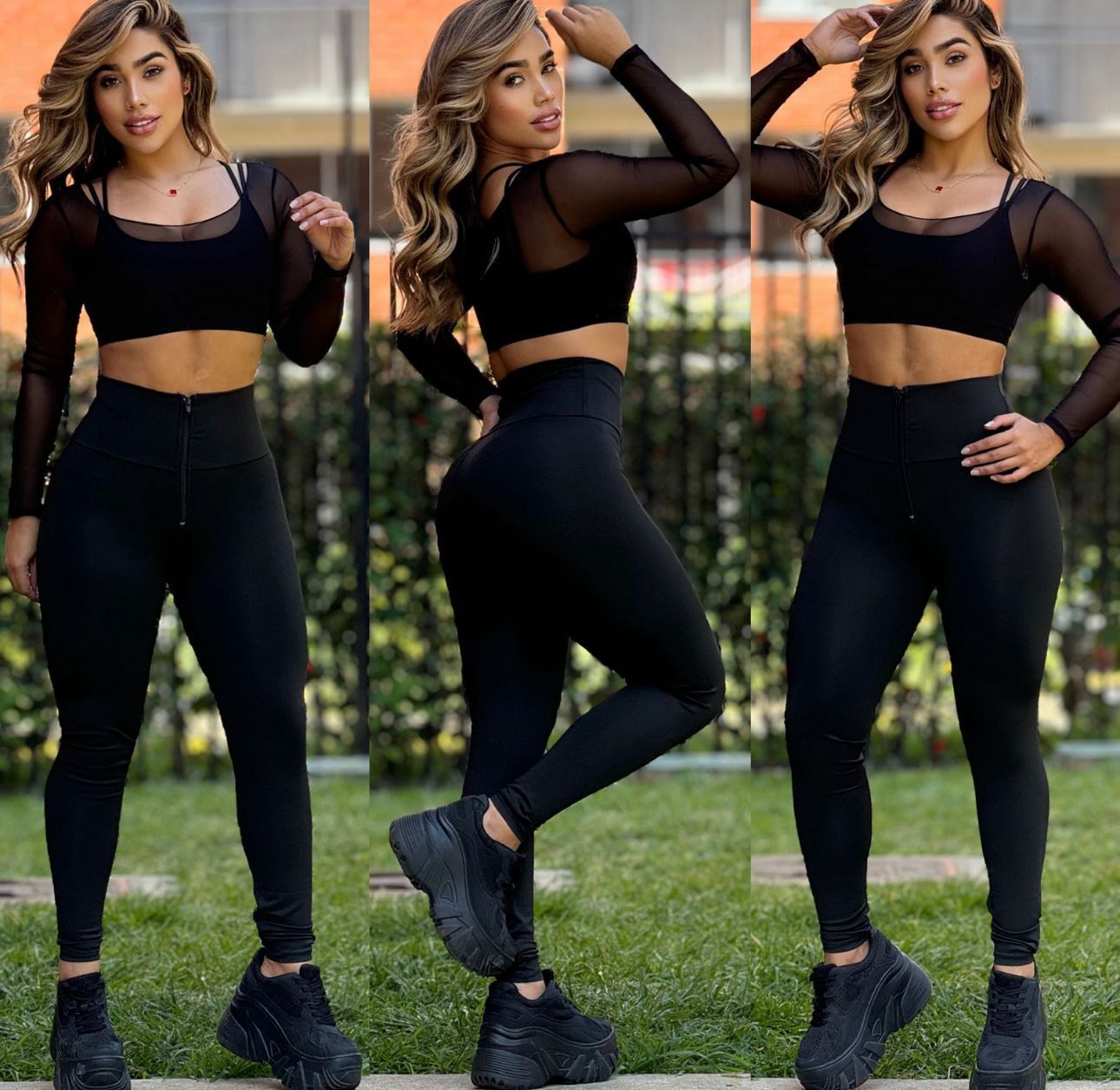 LEGGINS BOTA TUBO CIERRE 5685