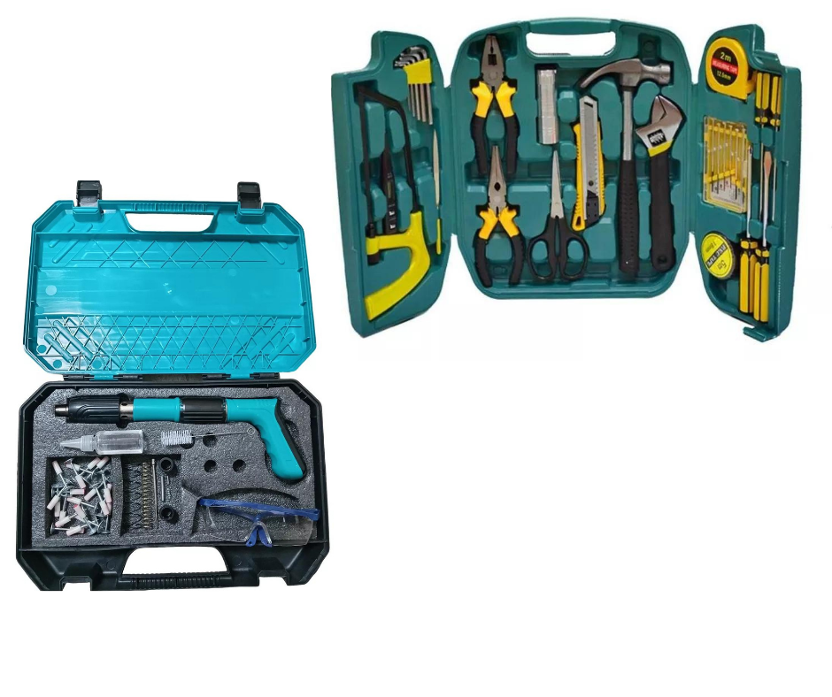 Combo Remachadora & Caja Herramientax27