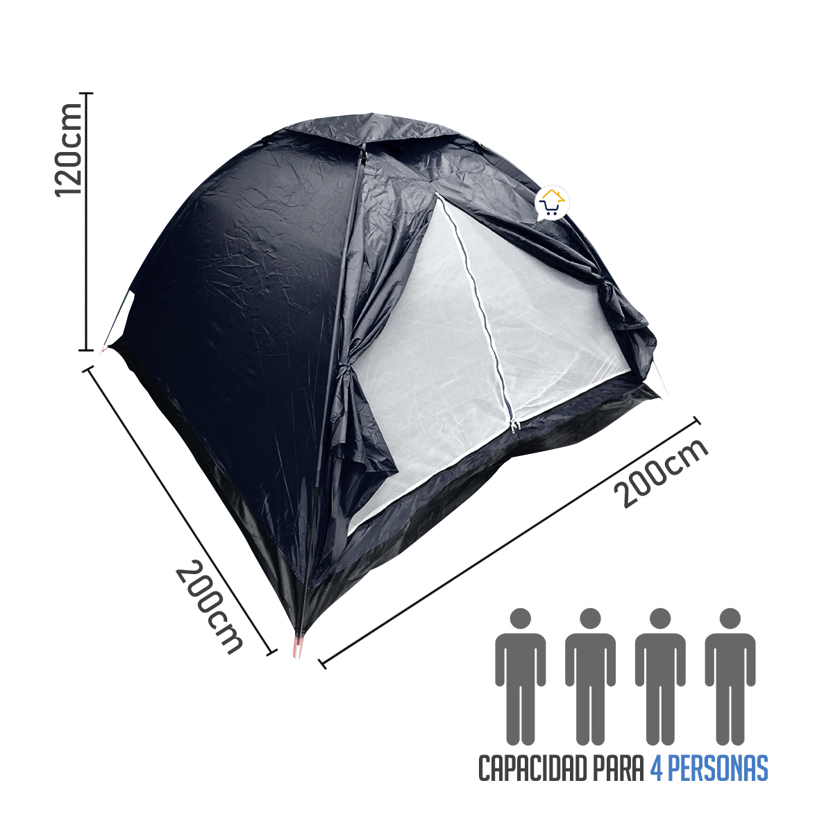 Carpa Camping 4 Personas NOA1145
