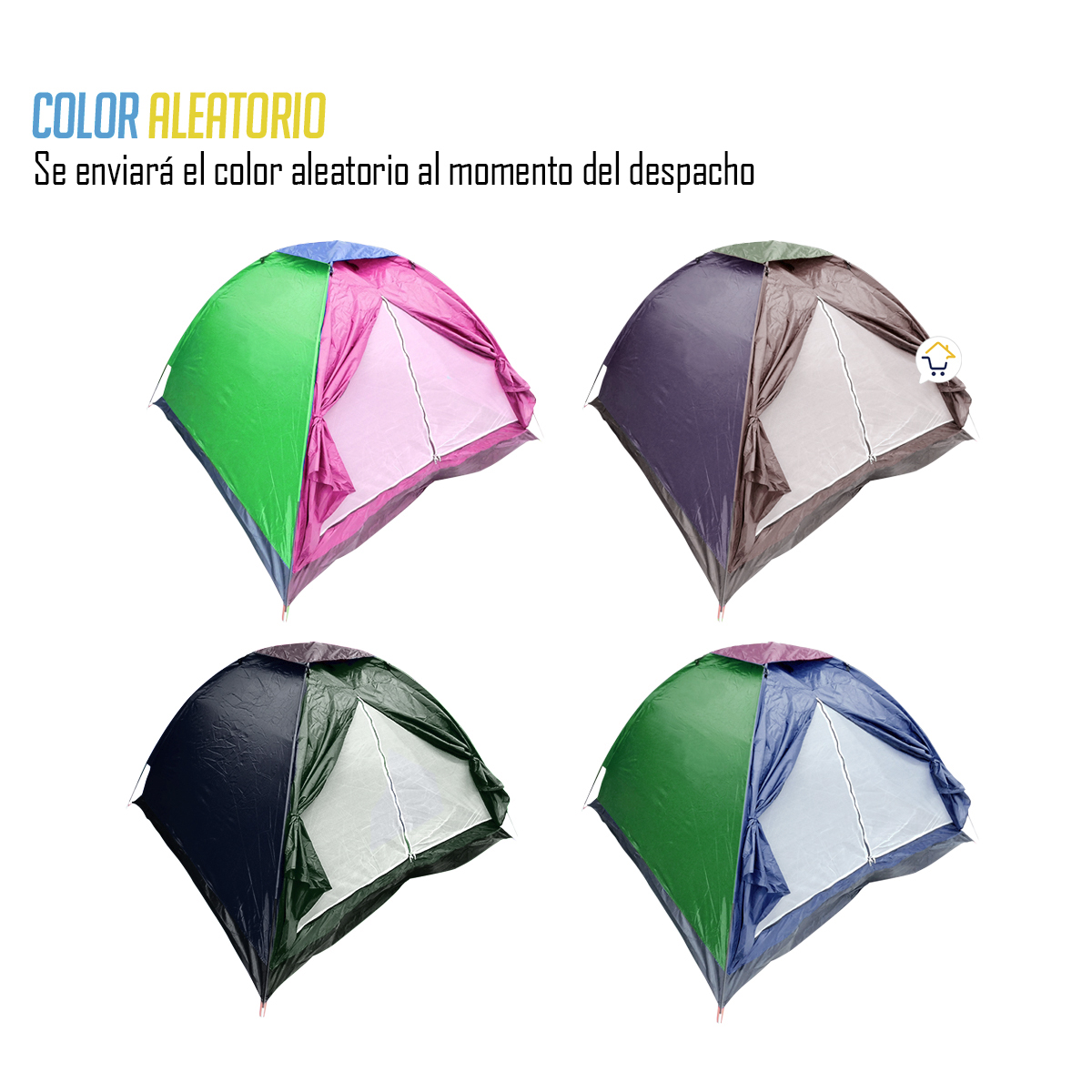 Miniatura 8 de Carpa Camping 4 Personas NOA1145