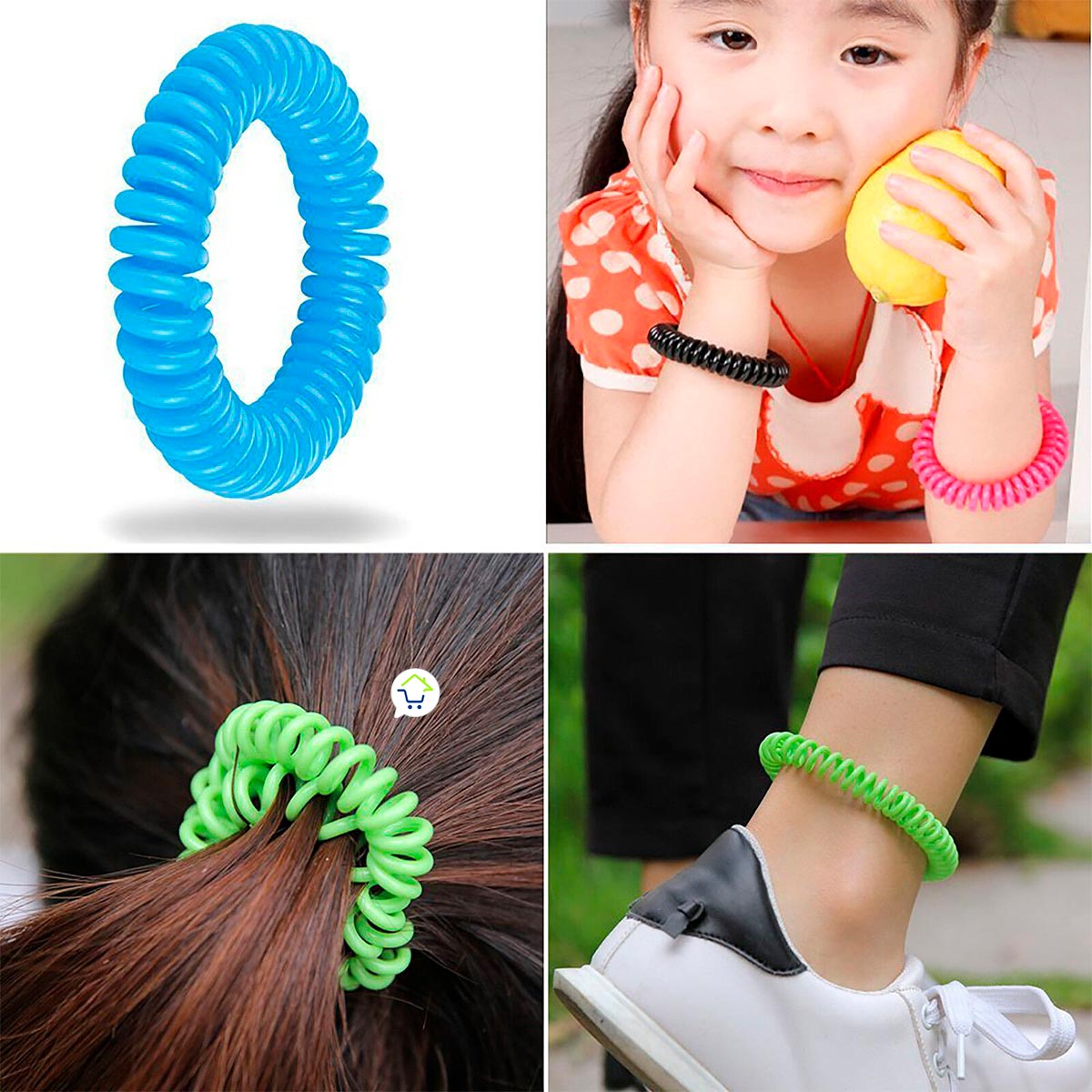 Miniatura 4 de Pulseras Repelente x3 Mosquitos TV17