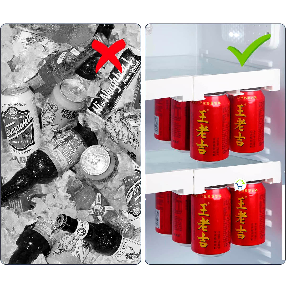 Miniatura 6 de Organizador De Bebidas En Lata CENC-042