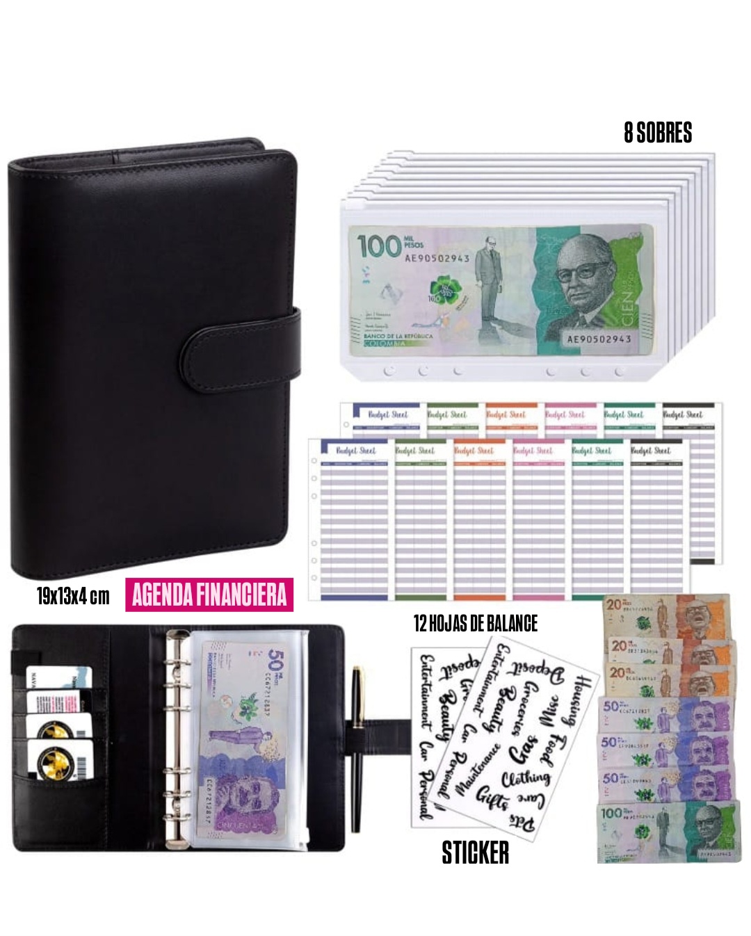 Miniatura 8 de AGENDA  FINANCIERA NEGRO