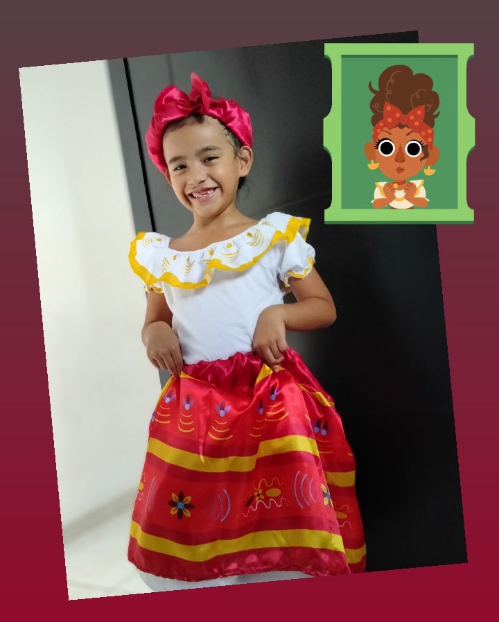 Disfraz Nina Dolores Encanto