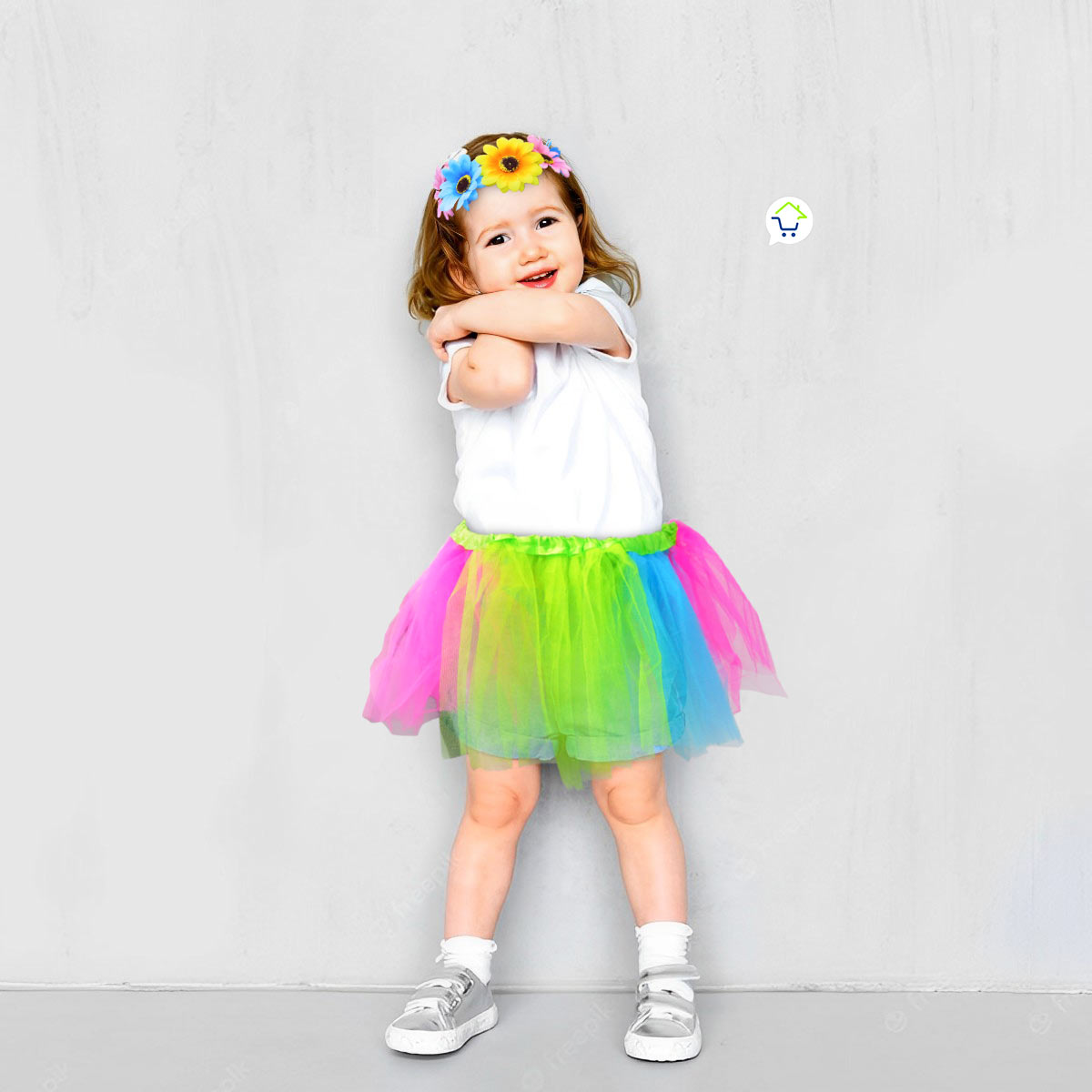 Miniatura 3 de Disfraz Hawaiano Niña Halloween OF-482