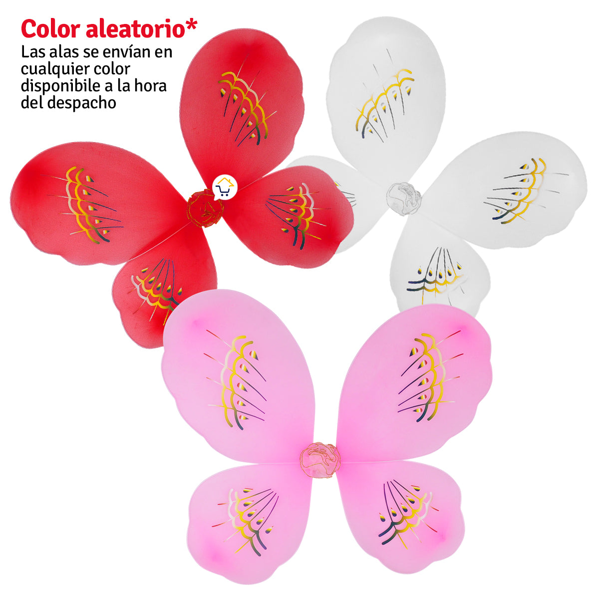 Miniatura 3 de Disfraz Hada Mariposa Halloween OF081