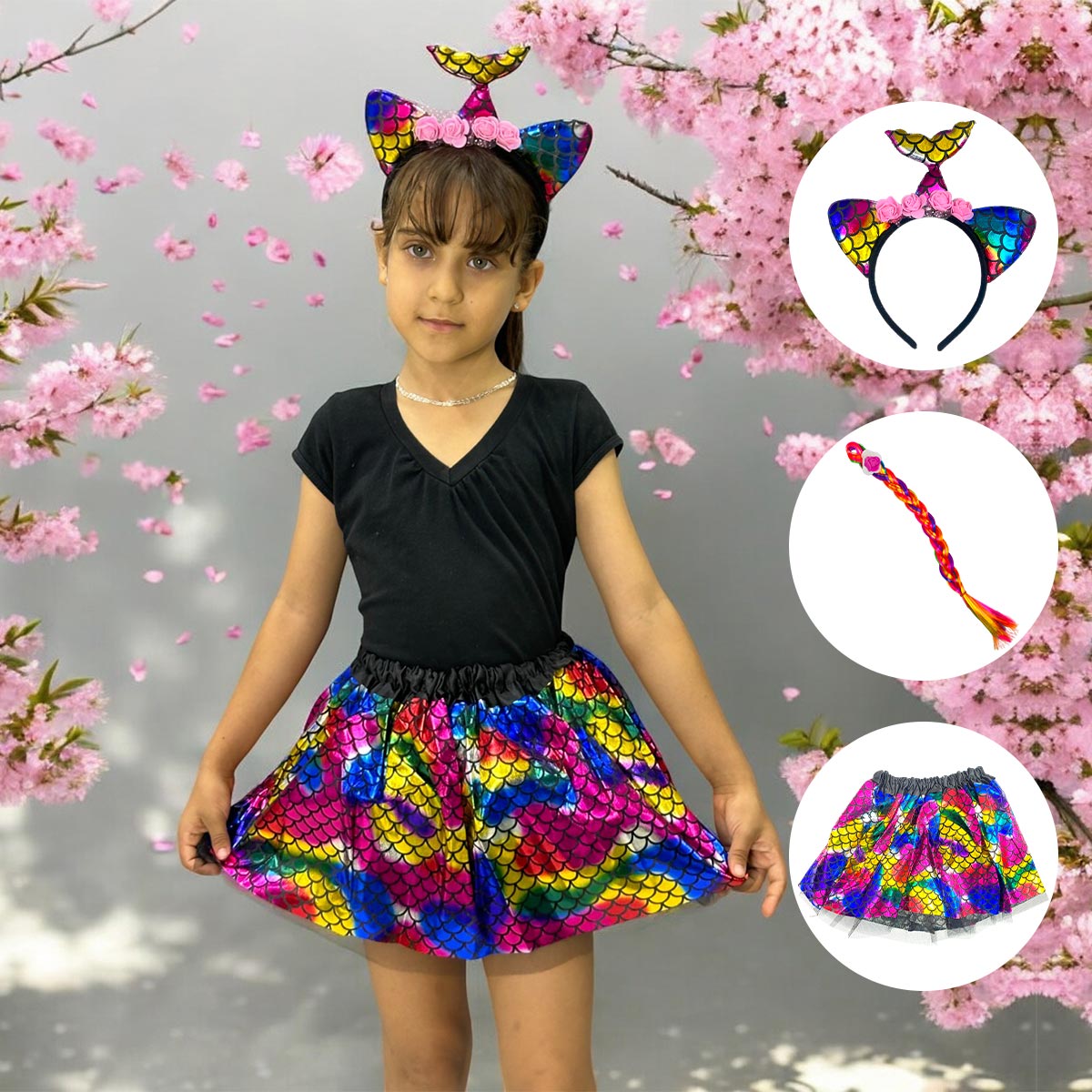 Miniatura 2 de Disfraz Sirena Accesorio Halloween TP346