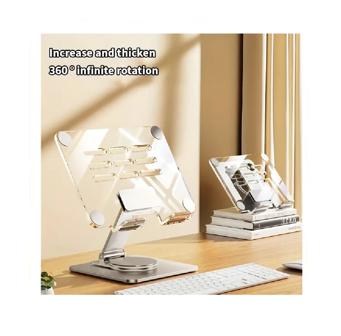 Miniatura 3 de Soporte Acrílico Tableta Base Giratoria