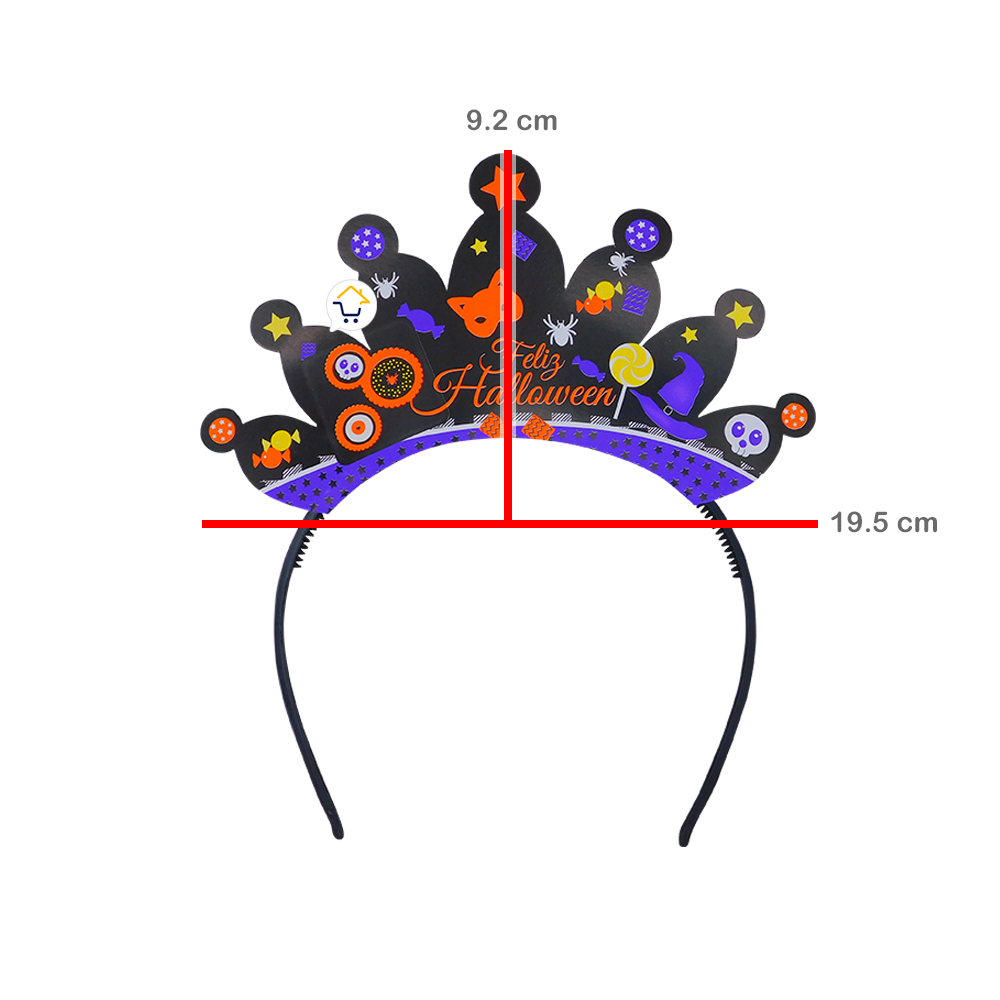 Miniatura 3 de Diadema X12 Fiesta Disfraces DTH01