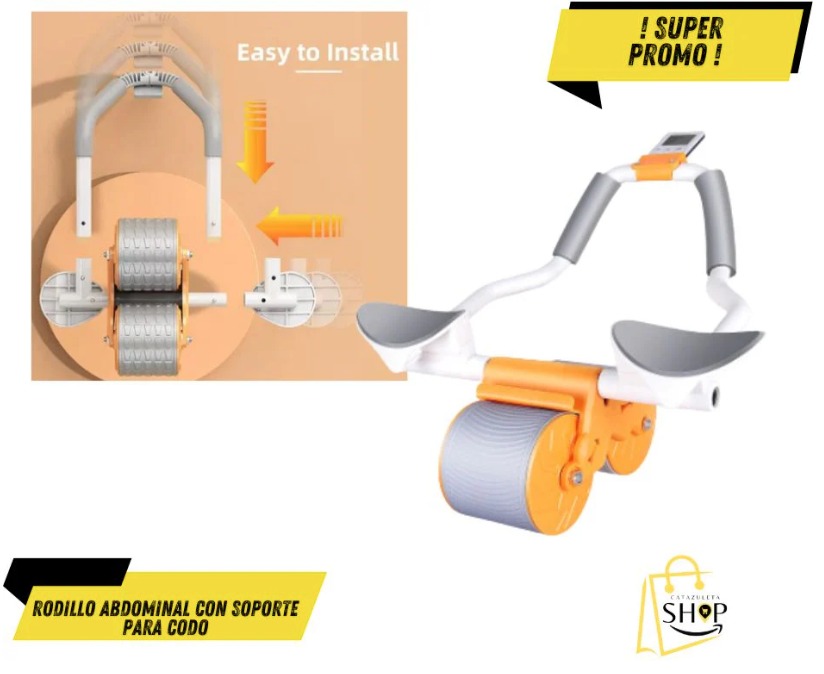 Miniatura 1 de Rodillo Abdominal Con Soporte Para Codo