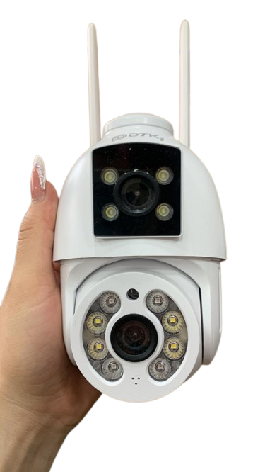 Cámara Doble Lente Ptz Wifi