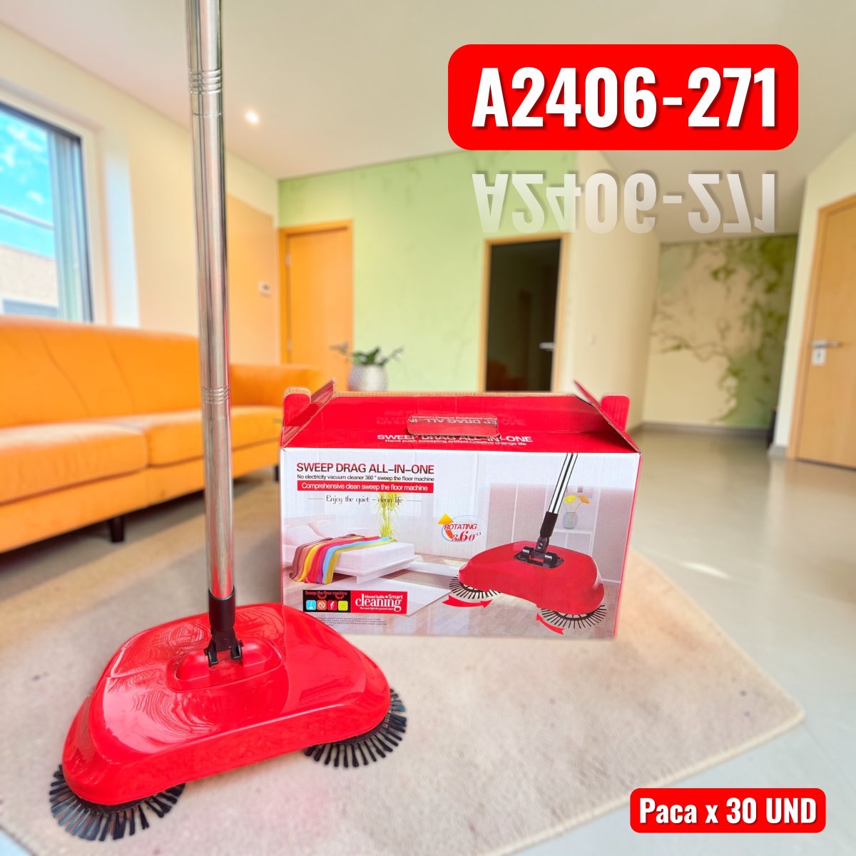 BARREDORA MANUAL DE EMPUJE A2406-271