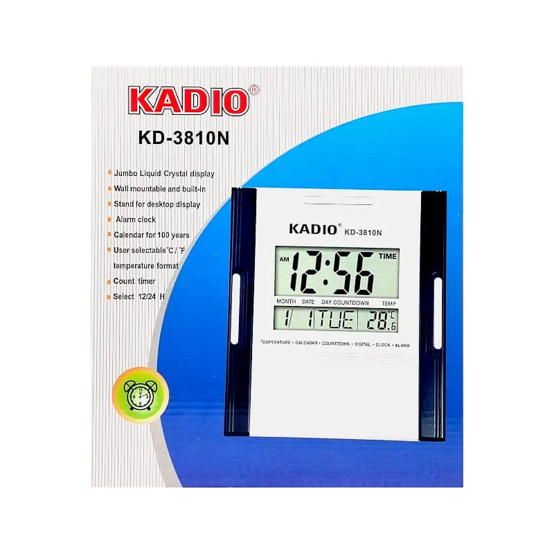RELOJ DE PARED DIGITAL KD-3810N