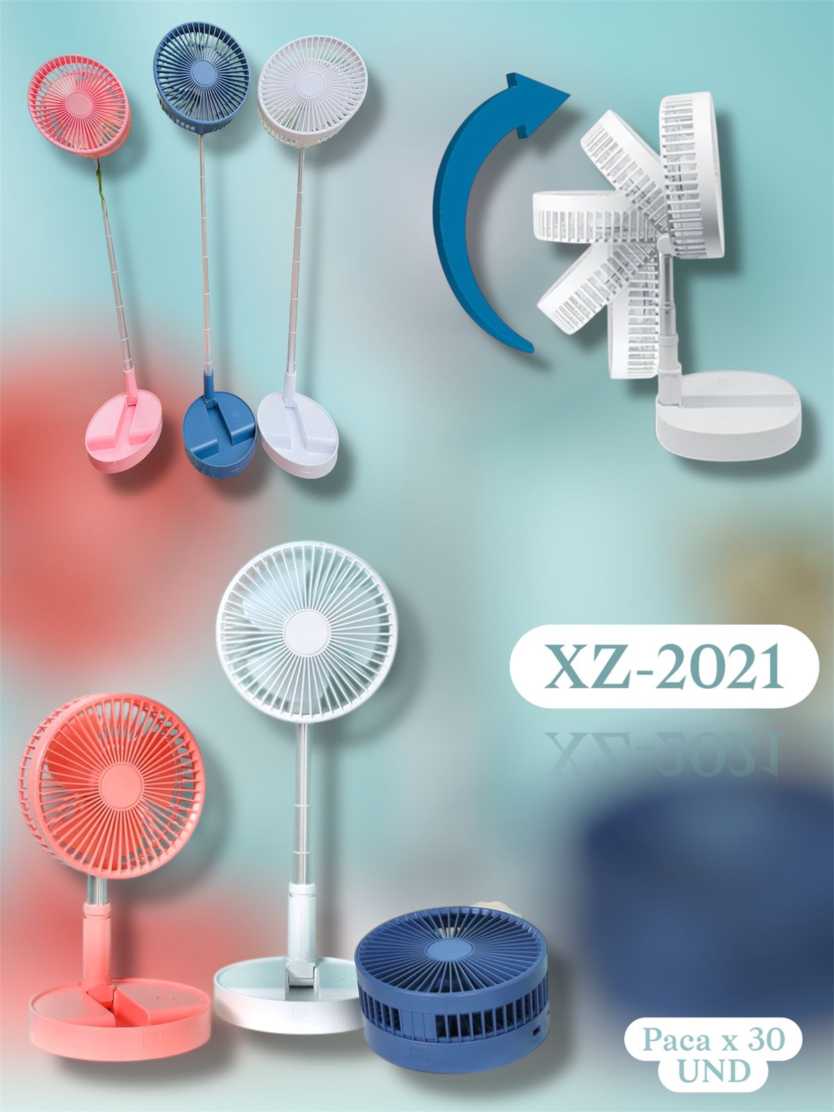 VENTILADOR PORTATIL  XZ-2021