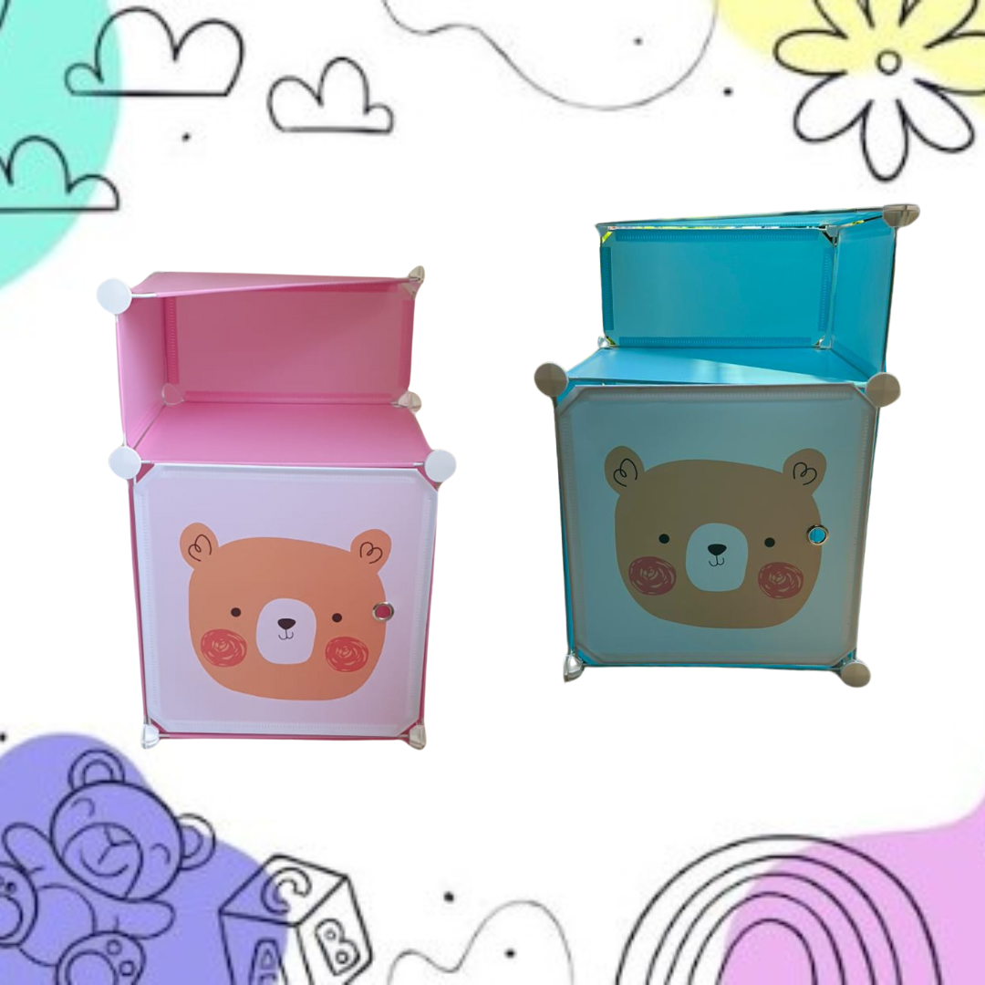 Mesa de noche infantil armable