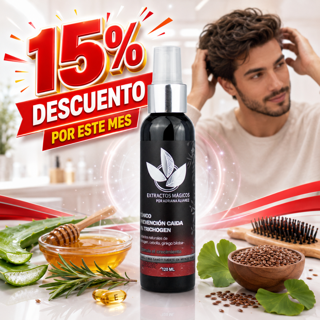 Tonico Capilar extractos  x120ml