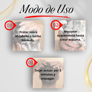 Miniatura 5 de Jabon Antigray Anticanas DP