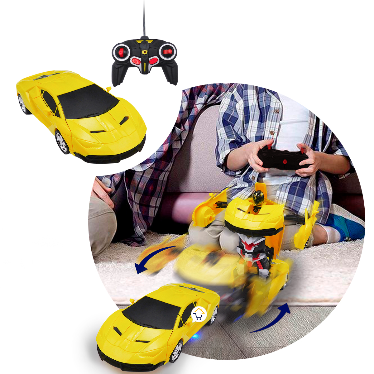 Miniatura 4 de Carro Transformer Control Remoto MG20165